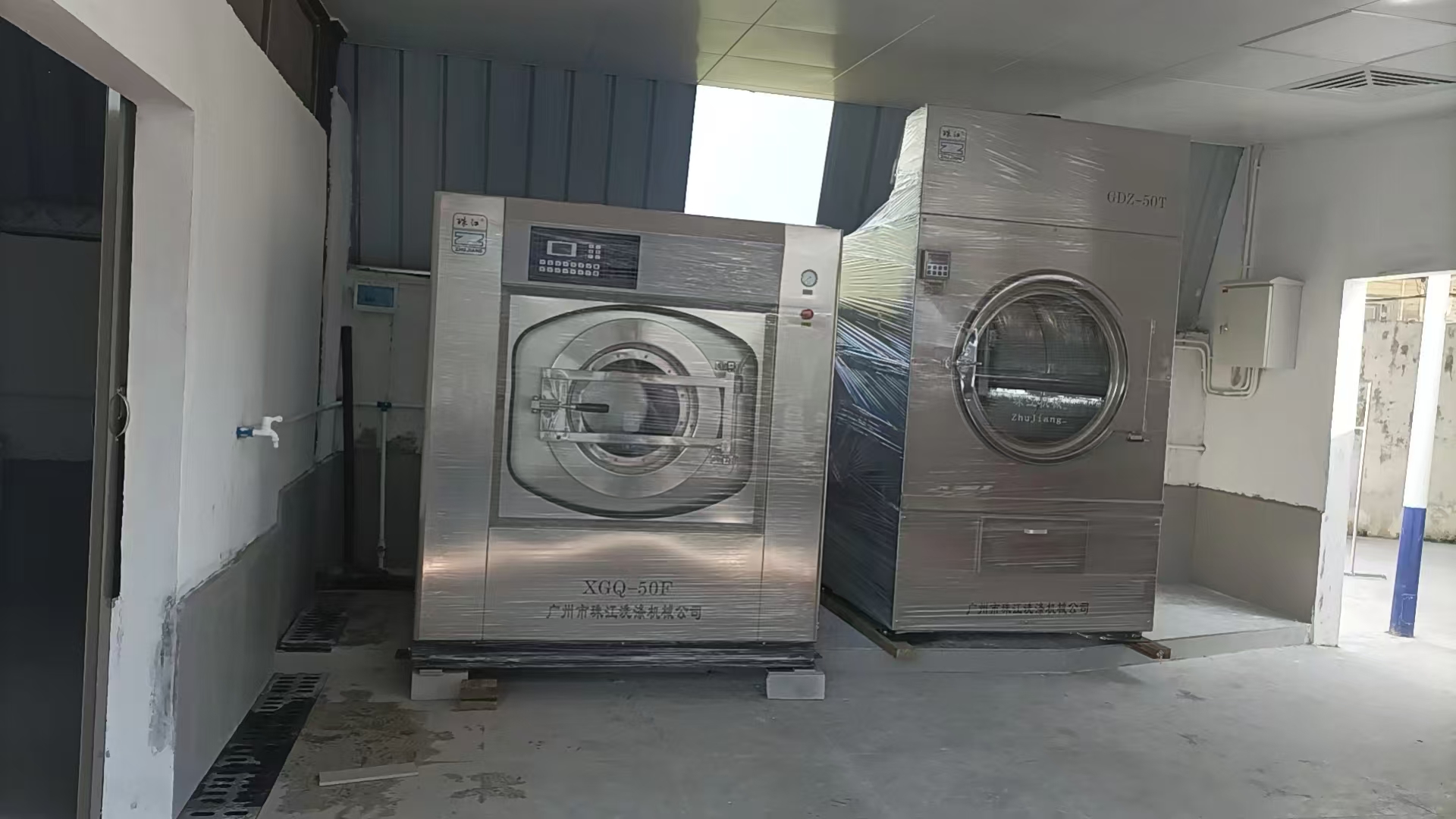 珠江洗滌設備：廣州某五星級酒店工業用滾筒洗衣機應用案例