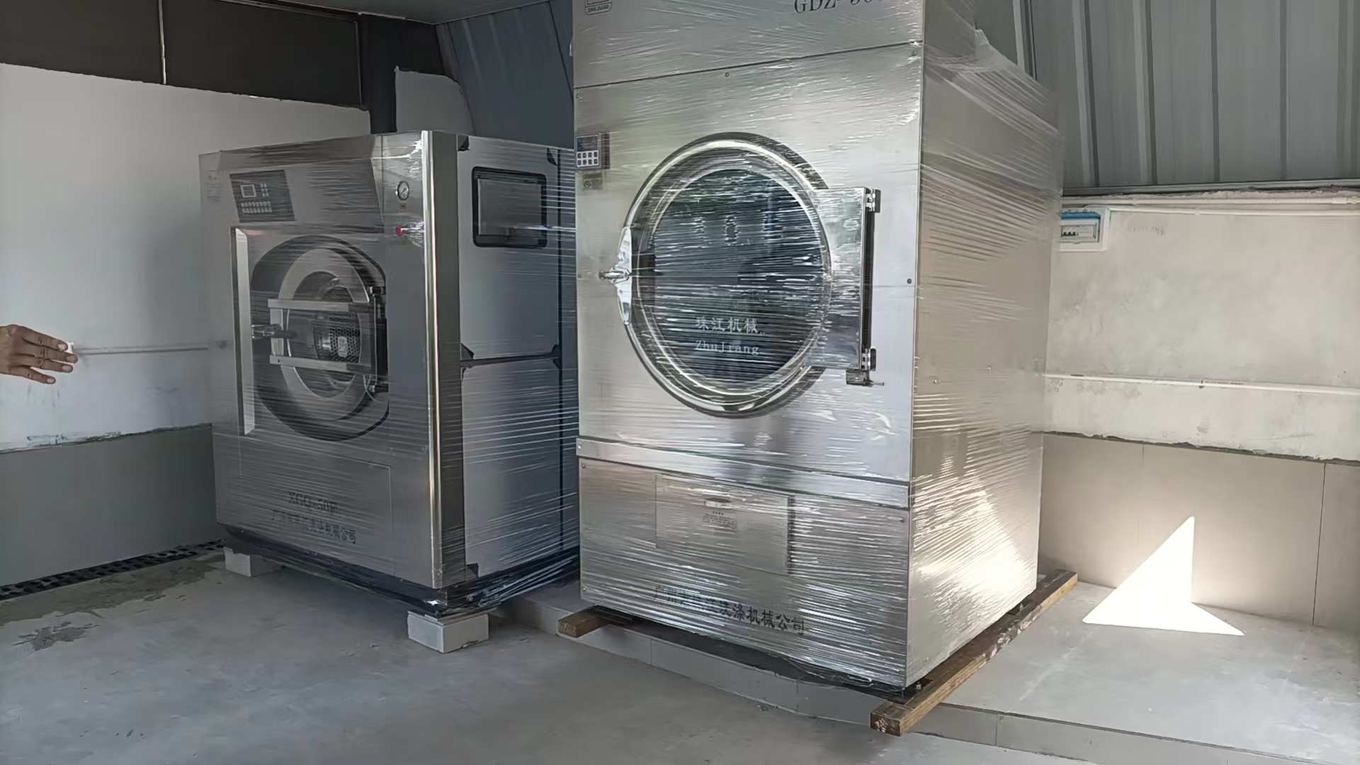 提升酒店洗滌效率的珠江洗滌設備工業洗衣機案例